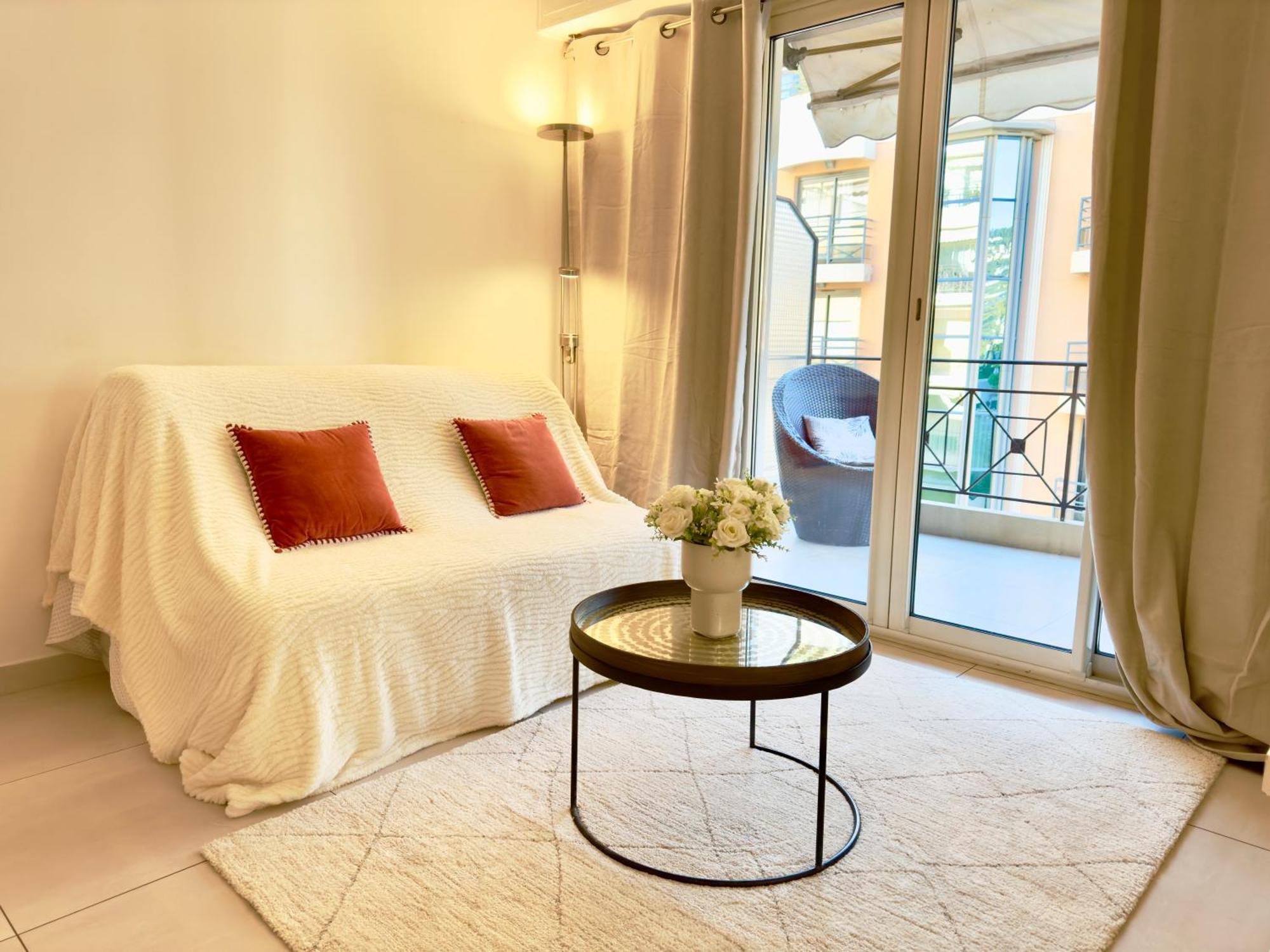Superbe appartement avec Terrasse 1mn Plage Cannes Extérieur photo